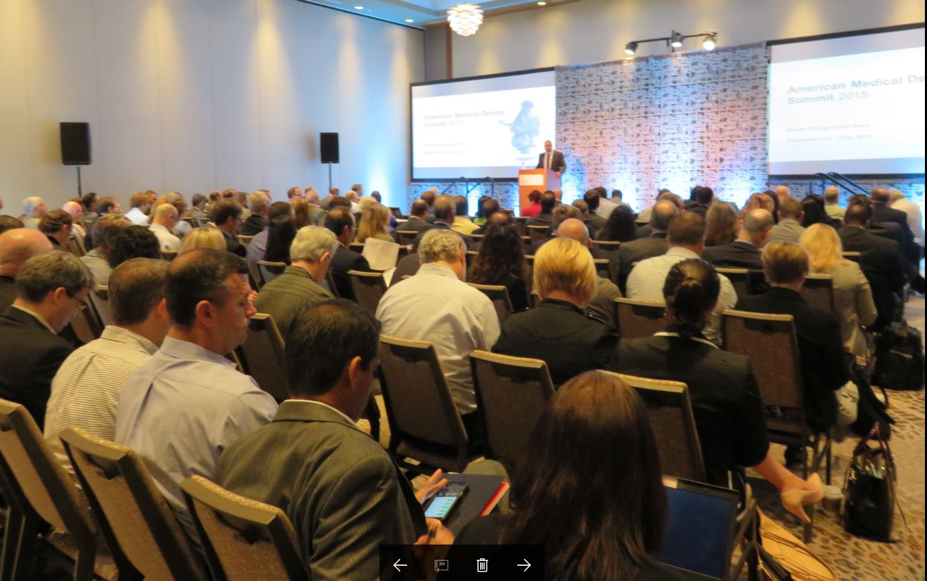 Speaking opportunities at the American Medical Device Summit